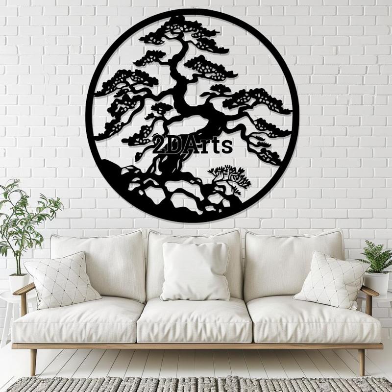 Bonsai 2D Wall Art/Window Art