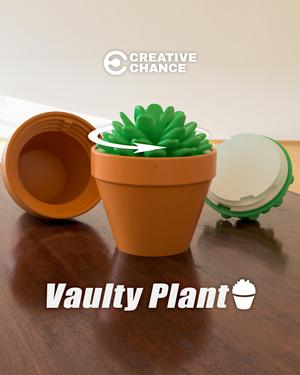 Vaulty Plant - Secret Vault Succulant Plant