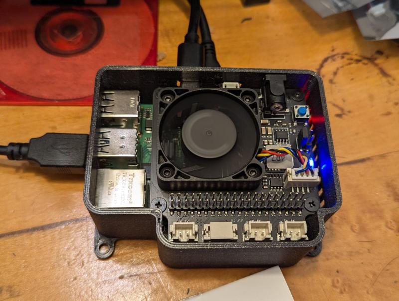 Raspi4 Case with X735 Board