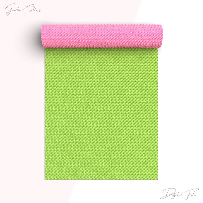 Wool Texture Roller For Polymer Clay, Fabric Clay Texture Rolling Pin, Clay Tool, No: 1432