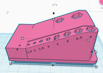 Allen Wrench set gridfinity Allan