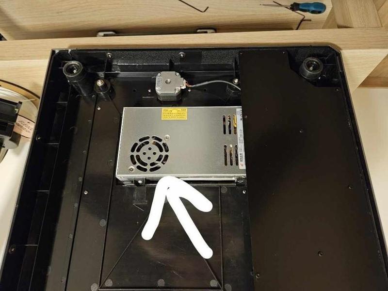 QIDI Plus 4 - PSU AC/DC Fan Mount Upgrade to 60x25mm Noctua