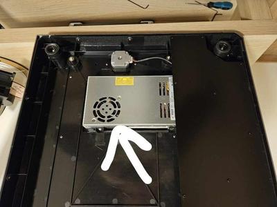QIDI Plus 4 - PSU AC/DC Fan Mount Upgrade to 60x25mm Noctua