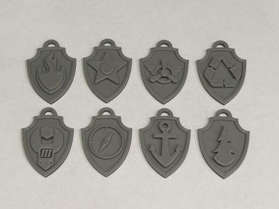 Paw Patrol Dog Tags