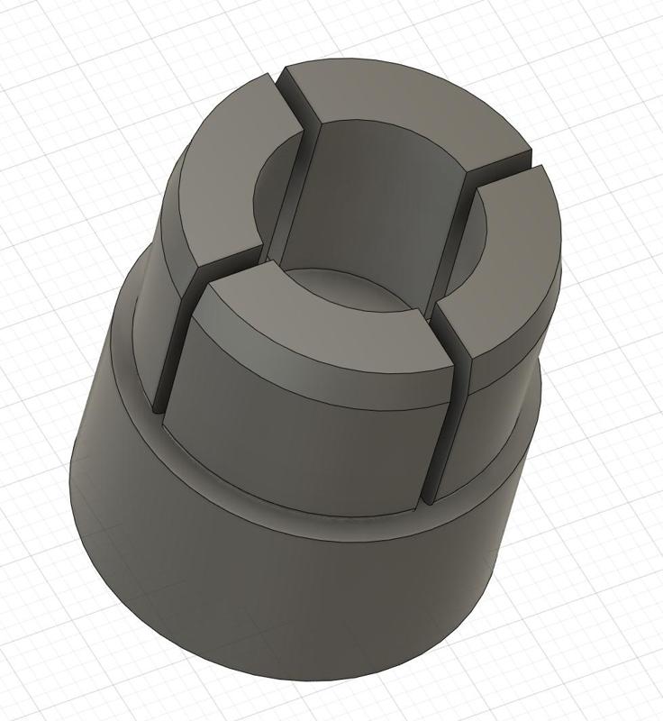 Spacer for shoe rack filament storage