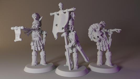 Skeleton Commanders Set !SUPPORTED! !FREE!