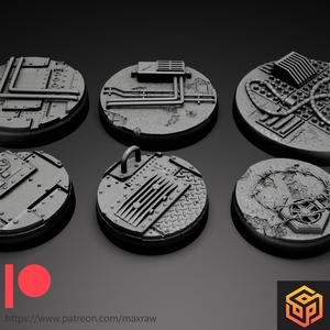 Round Bases Set  FUTURE A  - Free Sample !