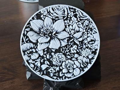 Flowers Pattern - Coaster