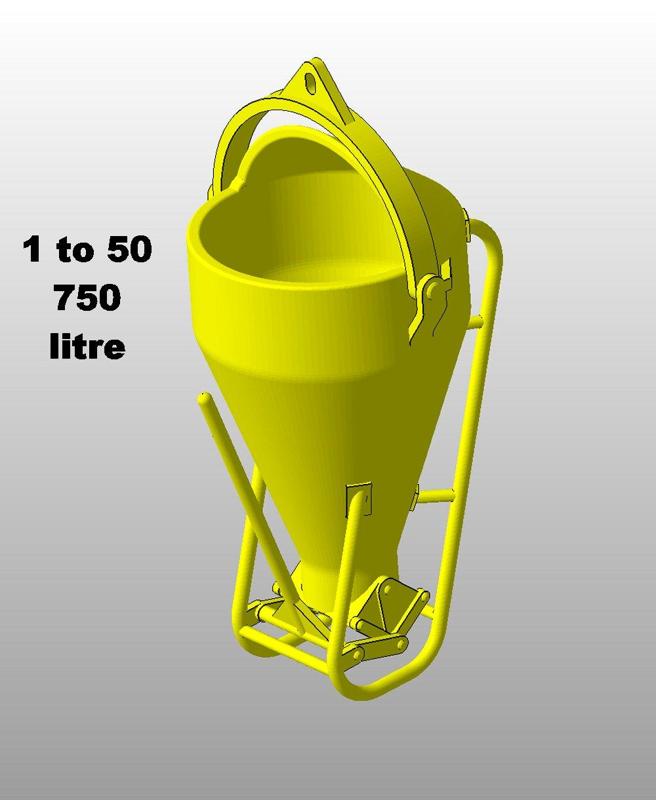 1-50 Concretebucket 750L 