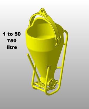 1-50 Concretebucket 750L 
