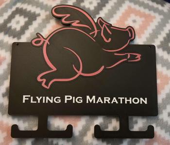 Flying Pig Marathon Medal Holder