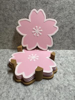 Sakura Coaster with Holder