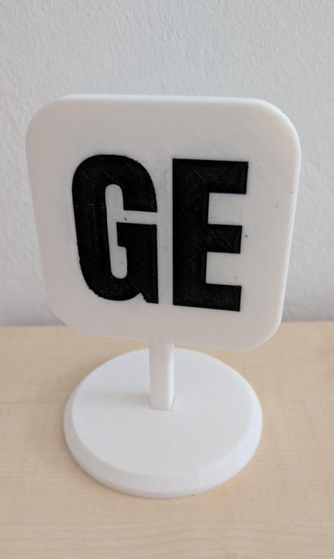 "Gemeinsam Erleben" Schild