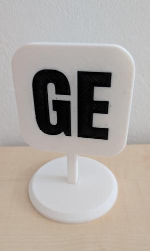 "Gemeinsam Erleben" Schild