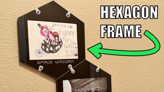 Hexagonal Picture Frame (3DP + Laser)