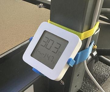 Ender 3 V3 CoreXZ Xiaomi Mi Temperature and Humidity Monitor holder