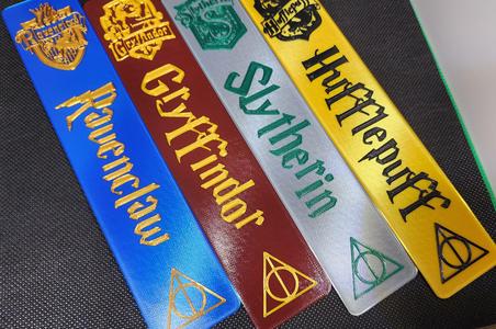 Harry Potter House Bookmarks 2 Color