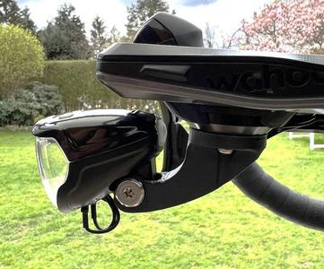 Bike Light mount (K-Edge Wahoo mount 20 mm)  or other with 22 mm screw distance