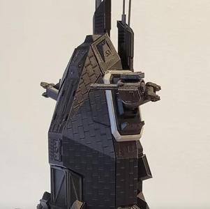 Rocinante Front and Mid Section with Plate Armor (no name or carbon lace)