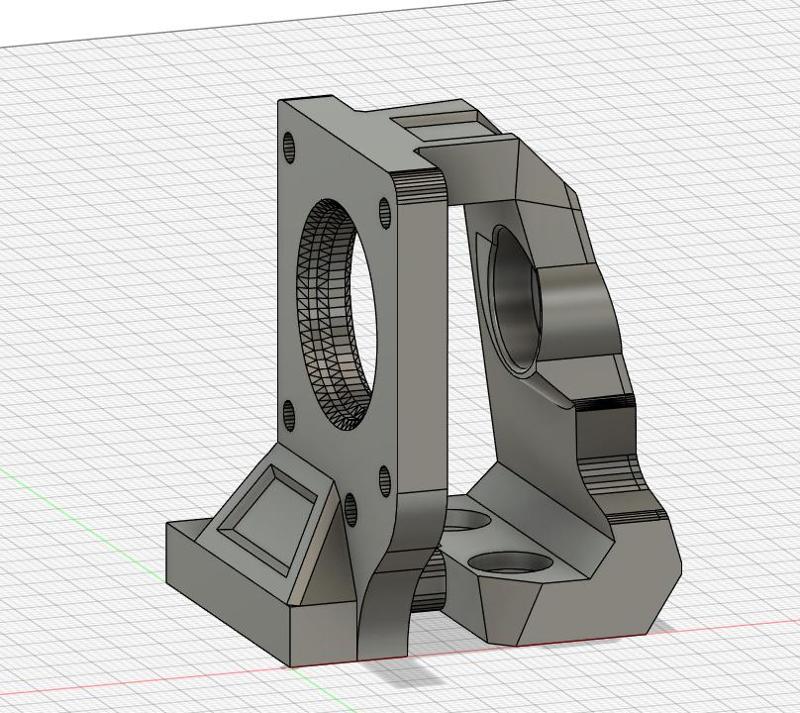 Ender 3 Pro Y Axis Double Shear Mount