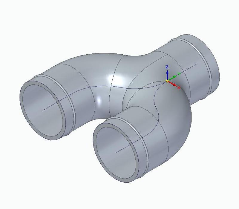 Y for 32mm tube
