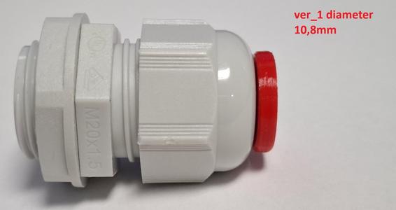 cable gland plug m20×1,5_ver_1_cable8-12mm (plug diameter 10,8mm)