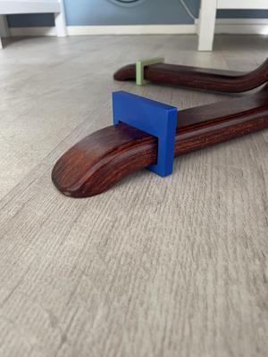 Robot vacuum chair attack stopper;)