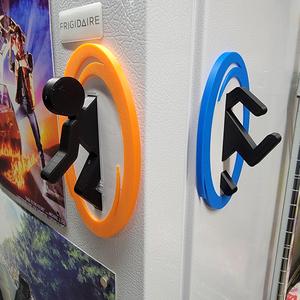 Portal Man Remix - 10x3 Magnets