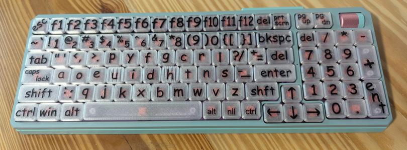 Low Profile Comic Sans Keycaps