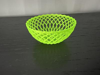 Cathedral lattice bowl 