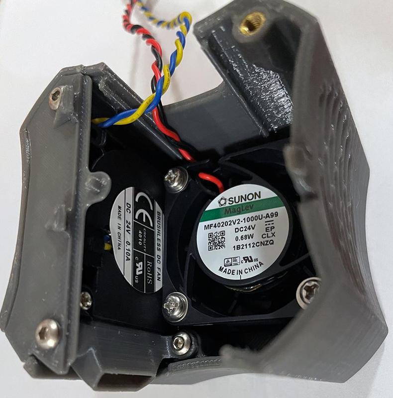 Ender 3V2 Hotend Fan Cover Housing Duct