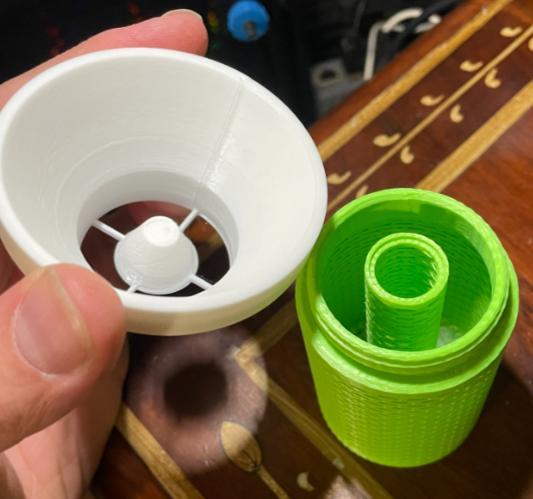 Desiccant Canister Funnel