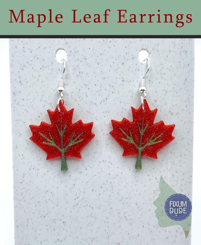 Maple Leaf Earrings