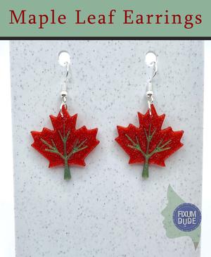 Maple Leaf Earrings