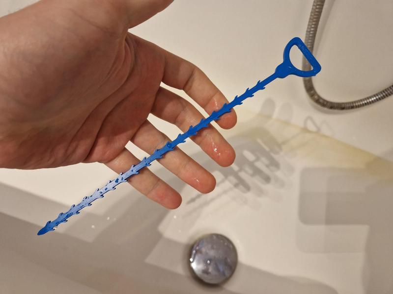 Bathtub/sink hair remover