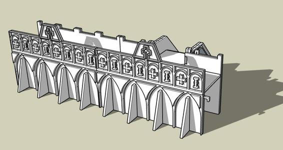 Forteress wall Warhammer 40K