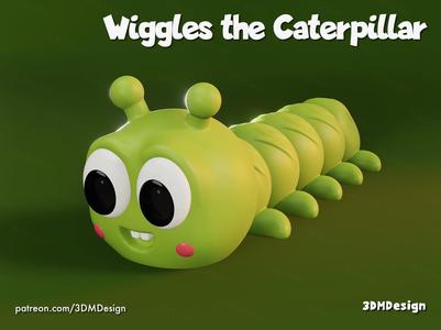 Wiggles the Articulated Caterpillar
