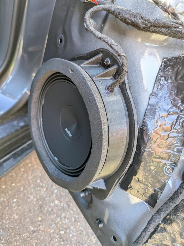 MG4 6.5" speaker adapter rings