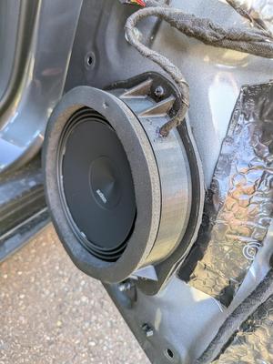 MG4 6.5" speaker adapter rings