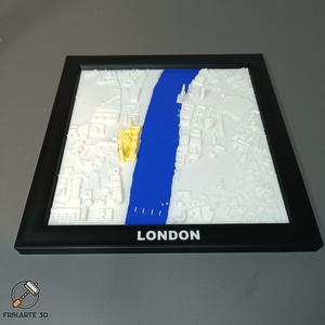 London Landmarks 3D City Map