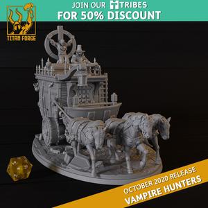 Vampire Hunters Hunter Wagon