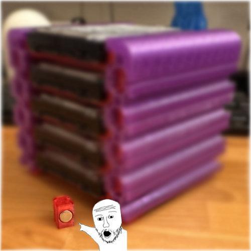 Modular 2.5" HDD rack ONLY COUPLER REMIXED