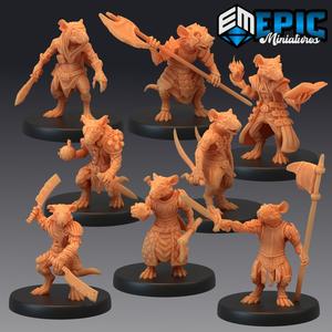 Rat Folk Set / Ratfolk Army / Rodent Bandit