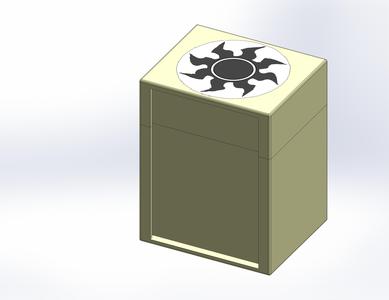 Magic The Gathering :  Mana Symbol Deck Box