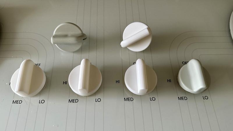 Replacement Stove Knobs For Kitchen Aid Gas Cooktop