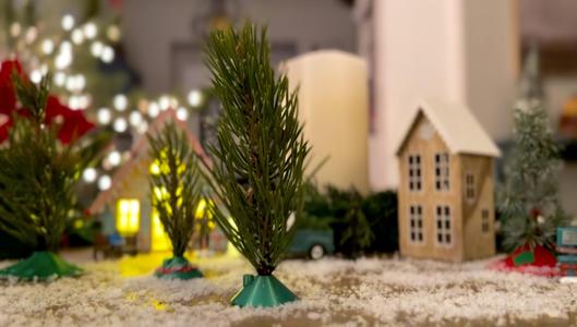 Christmas twig stand (updated)