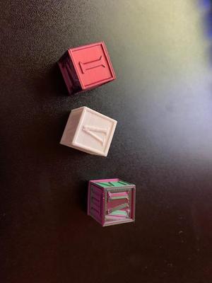 Roman Numeral Dice