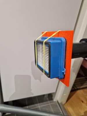Hepa filter vacuuming adapter