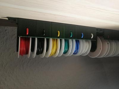 Customizable Wire Spool Holder (fits any Spool)