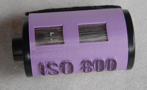 Schablone für DX-Code ISO 800; Template for DX code ISO 800